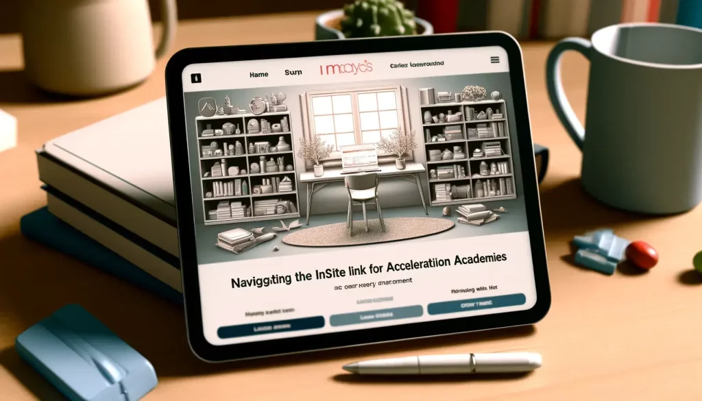 Navigating the Insite Link for Acceleration Academies