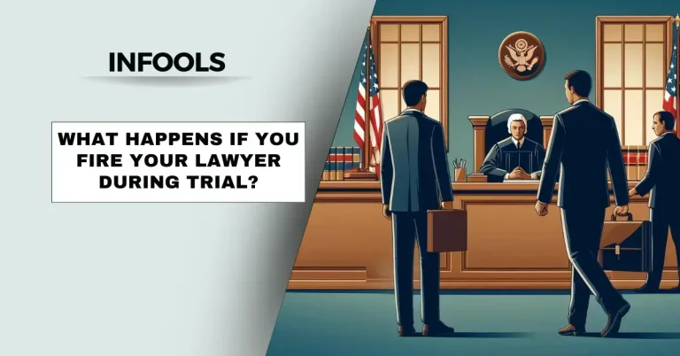 what happens if you fire your lawyer during trial