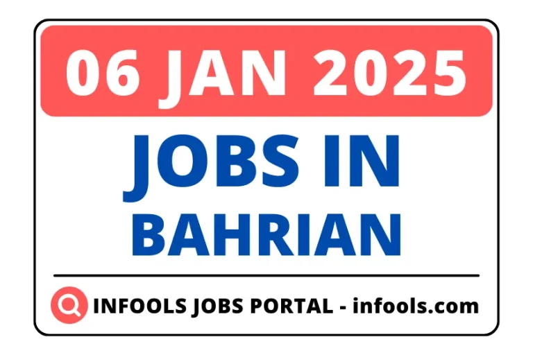 06 January 2025- Jobs in BAHRAIN