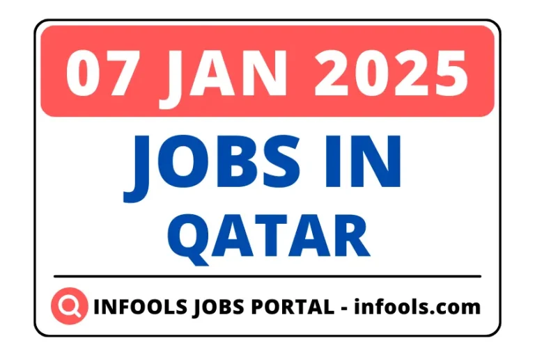 07 January 2025- Jobs in QATAR