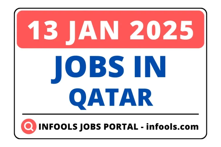 13 January 2025- Jobs in QATAR