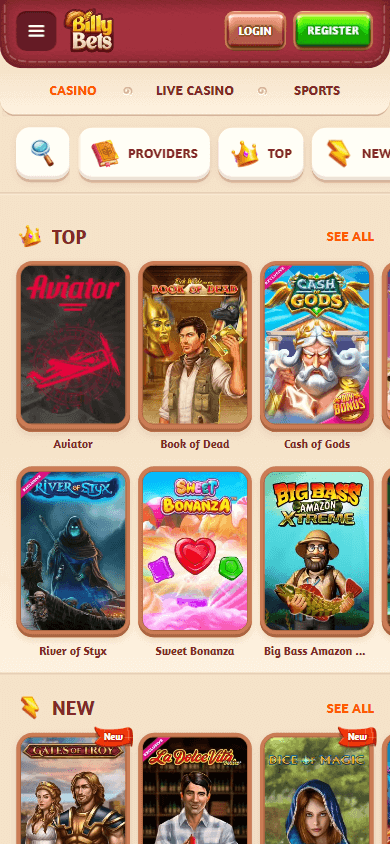 Erleben Sie die aufregende Welt von BillyBets Online Casino Erleben Sie die aufregende Welt von BillyBets Online Casino
