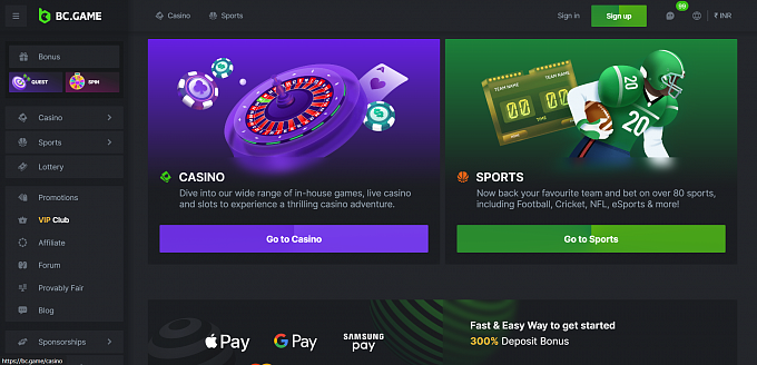 Discover the Exciting World of BC.Game Casino KG
